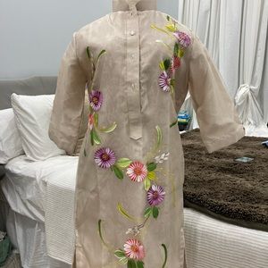 Custom-made shift dress